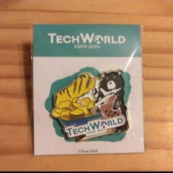 EXPO2025 TechWorld 大阪関西万博 ピンバッジ 台湾 テックワールド