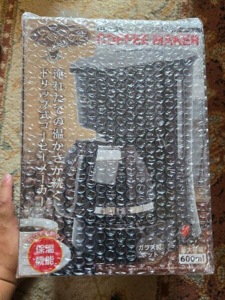 Drip Time ガラスコーヒーメーカー1箱 ブラック
