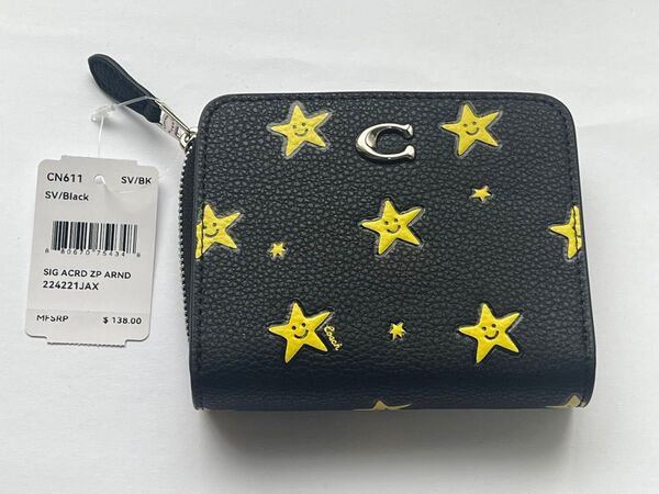 【新品未使用】COACH コーチ CN611 ブラック