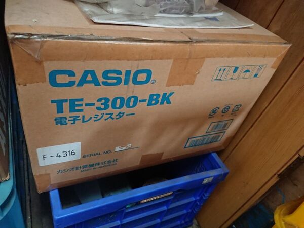 CASIO TE-300-BK 電子レジスター 未使用