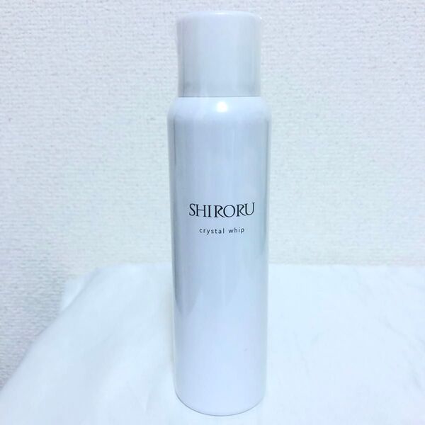 新品 SHIRORU クリスタルホイップ 洗顔料 120g