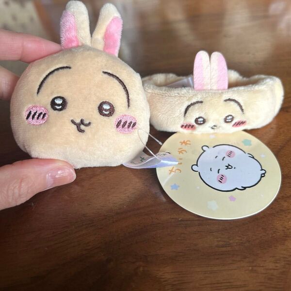 美品 ちいかわ プライズ うさぎ ミラー リストバンド