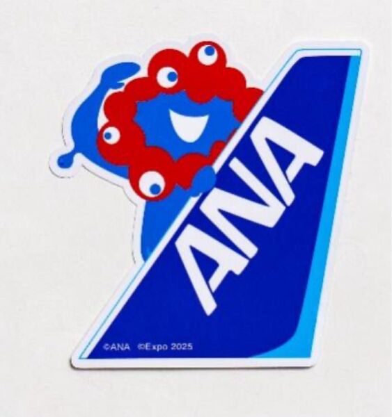 ミャクミャク 万博 ANA コラボ ステッカー