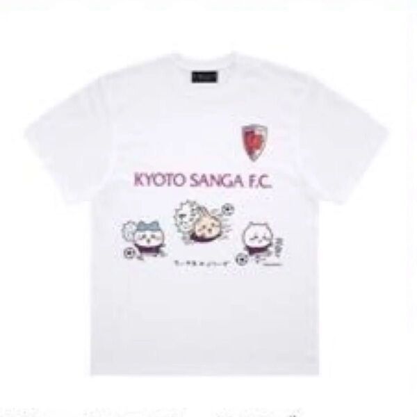 ちいかわ×Jリーグ Tシャツ フリーサイズ (京都サンガ)