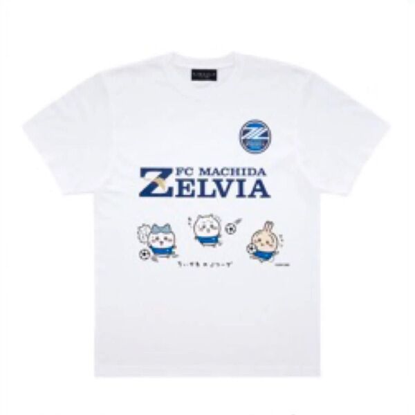 ちいかわ×Jリーグ Tシャツ フリーサイズ (町田ゼルビア)