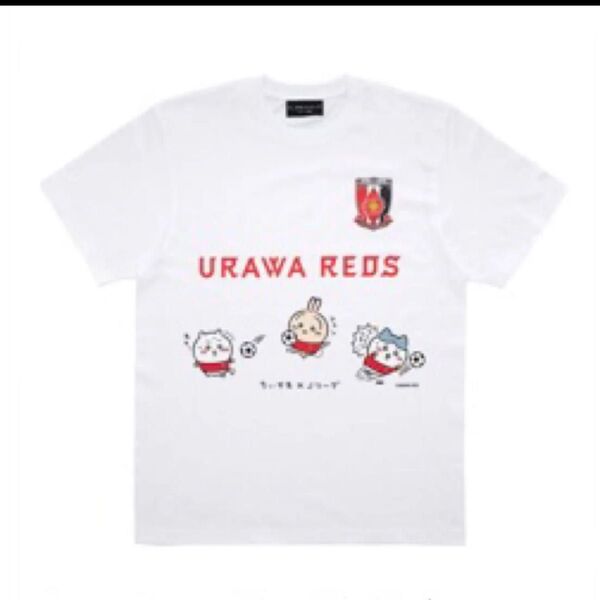 ちいかわ×Jリーグ Tシャツ フリーサイズ (浦和レッズ)