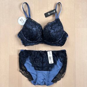 aimerfeel エメフィール 楽ブラ ブラジャー ショーツ 上下セット ソフトワイヤー B65