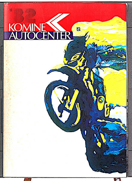 [Vintage]1982 Komine Autocenter MotorCycle Goods Catalog(98P)+Price List コミネオートセンター 総合カタログ + 価格表[tag9999]