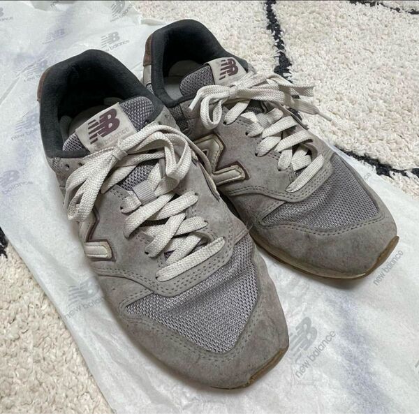 ニューバランス スニーカー New Balance グレー スニーカー CM996 現行モデルサイズ:24.5cm