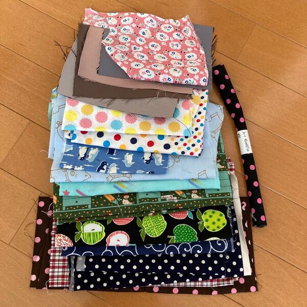 生地 布 ハギレ パッチワーク 布シール 布きれ
