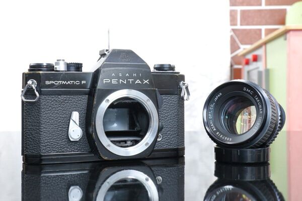 【完動品】ASAHI PENTAX SPF ブラック SMC TAKUMAR 55mm F1.8 #90,91