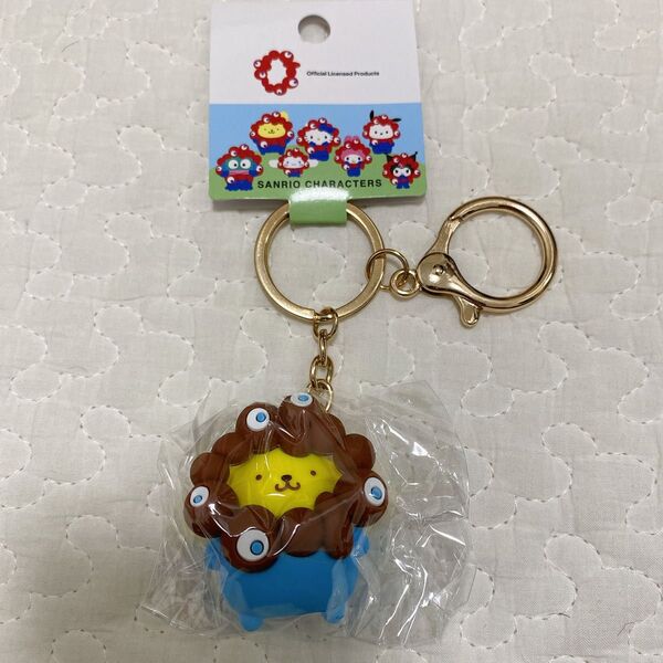 新品 ミャクミャク サンリオ ポムポムプリン キーホルダー 大阪万博 EXPO2025 マスコットキーホルダー 公式グッズ