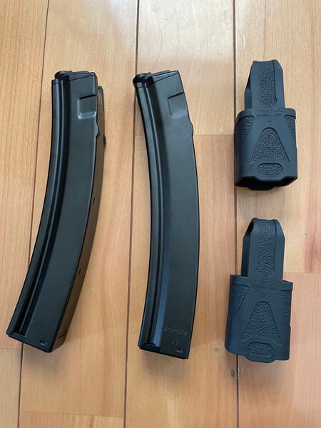 東京マルイ 次世代 電動ガン 72連 MP5 マガジン 2本 実物 マグプル セット magpul BK