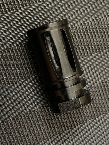 スチール バードケージ ハイダー 14mm 逆ネジ マズル M4 HK 416 colt h&k フラッシュハイダー