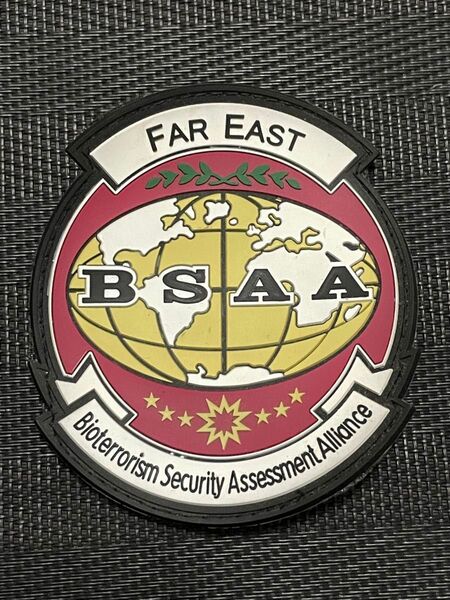 値下げ! バイオハザード5 BSAA 対バイオテロ 部隊 PVC ワッペン パッチ biohazard 5 バイオ テロ