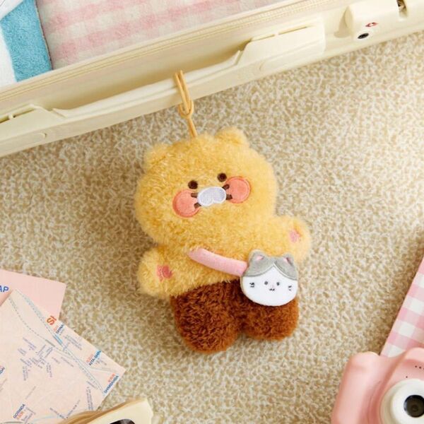 【新品未使用】カカオフレンズ チュンシク ラゲージ ネームタグ ぬいぐるみ
