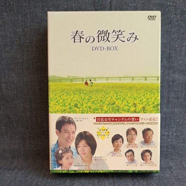 【 春の微笑み 】 DVD-BOX 韓国ドラマ 日本語吹替なし
