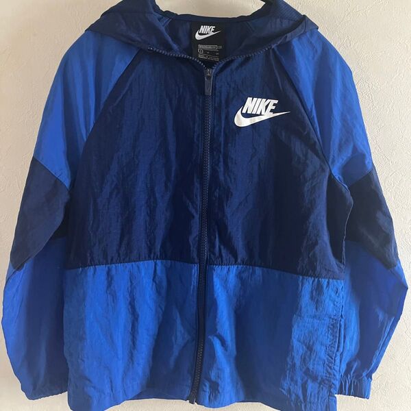 NIKE 子供 ウインドブレーカー ブルー