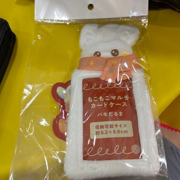 ポケモンセンターオリジナル もこもこマルチカードケース Heartwarming Christmas パモだるま 商品説明必読