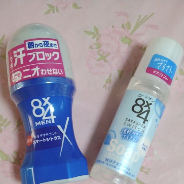 8×4 MEN ロールオン スマートシトラス 60ml ロールオン制汗デオドラントせっけんの香り45mL