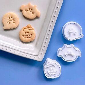 ハロウィン クッキー型セット、ばらまき 焼き菓子 手作り 弁当 バザー 文化祭 型抜き 粘土