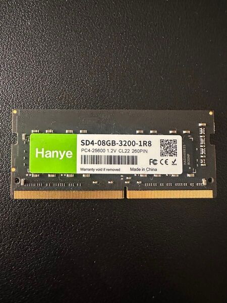 DDR4 PC4-25600 ノートPC メモリ 8GB DDR4 -3200