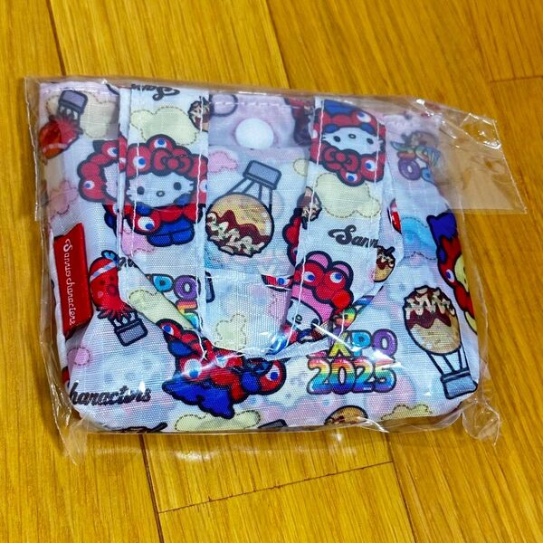 大阪 万博 サンリオ ミャクミャク エコバッグ 限定 レア シナモロール クロミ ポムポムプリン ハンギョドン キティ マイメロ
