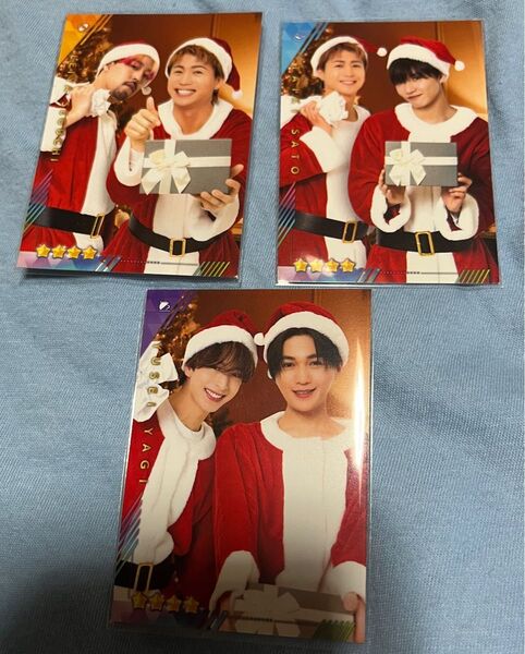 FANTASTICS EXILE トラキン 八木勇征 木村慧人 世界 佐藤大樹 瀬口黎弥 クリスマス フォトカード フォトカ
