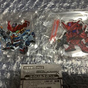 ガンダム GQuuuuuuX(ジークアクス)「GQuuuuuuX」「赤いガンダム」アクリルスタンドセット