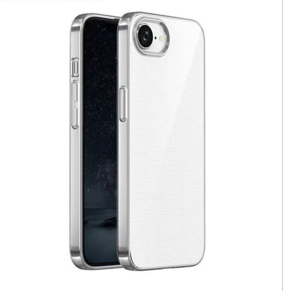 新品 iPhone16e TPU透明ハイブリッドクリアケース