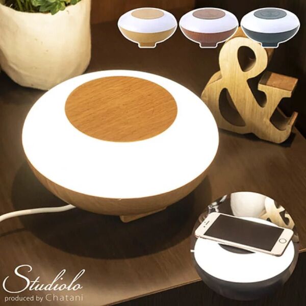 LED タッチセンサー テーブル ライト ワイヤレス 充電機 ナチュラル USB電源 最安