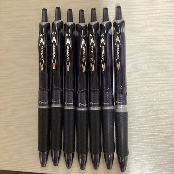 PILOT Acroball アクロボール 0.7mm ボールペン 7本 まとめ売り