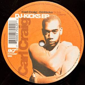 【デトロイト】Carl Craig / DJ-Kicks EP ■1996年 ■Studio !K7の人気シリーズ『DJ-Kicks』からの12インチ