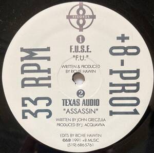 F.U.S.E. & Texas Audio / +8 PRO1 ■リッチー・ホウティン, Richie Hawtin別名義 ■FUSE, Plastikman