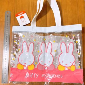 【未使用】 プールバック ミッフィー かばん ビニールバック 子供用 幼稚園 保育園 プール ビーチバック スイミング