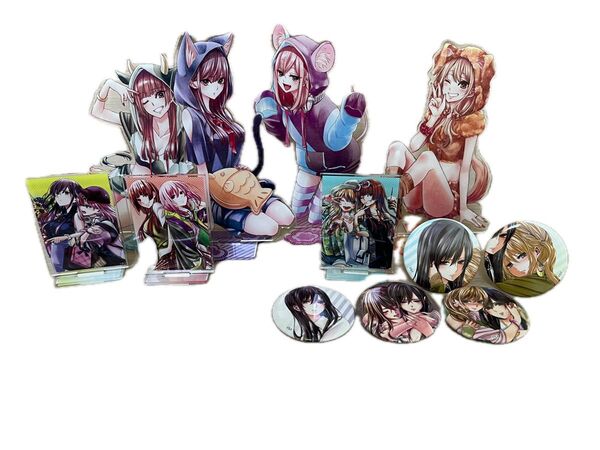 サブロウタ citrus 百合 グッズ アクリルスタンド 缶バッジ アクスタ 推しちゃれ