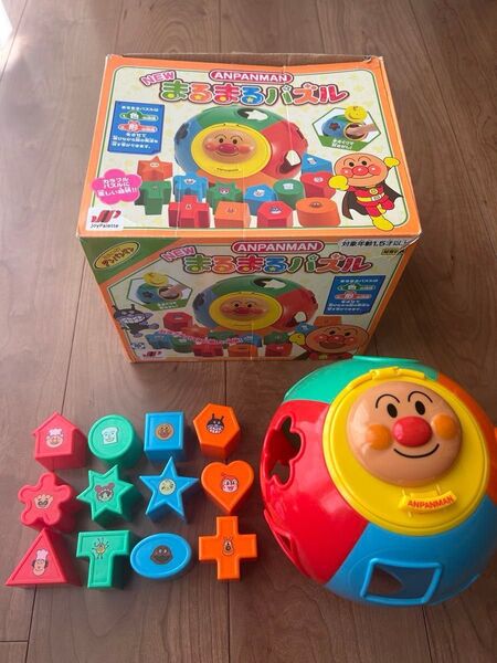 アンパンマン まるまるパズル 知育玩具 ジョイパレット