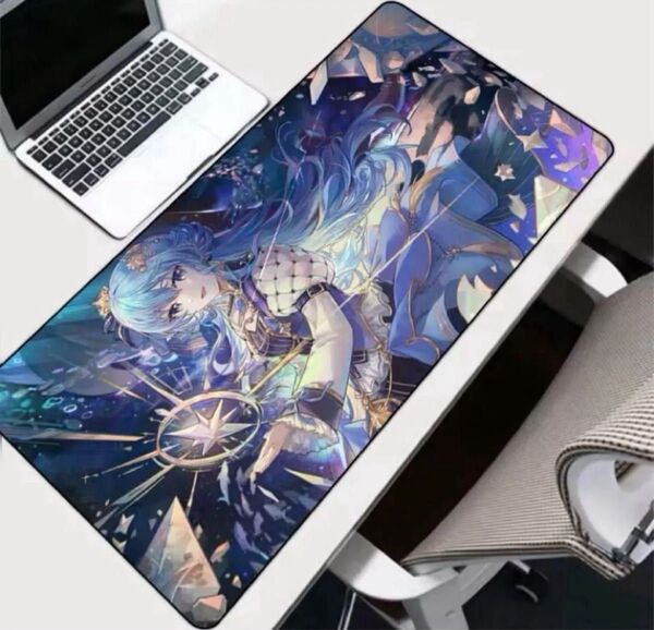 ホロライブ 星街すいせい デスクマット マウスパッド ラバーマット プレイマット