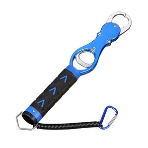 フィッシュグリップ 魚つかみ フィッシュキャッチャー フィッシュホルダー 釣り具 フィッシュグリップ 釣具アイテム レッド