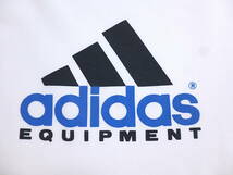 90s アディダス エキップメント カノコ地 ロゴ Tシャツ 日本製 / 90年代 adidas EQUIPMENT VINTAGE ビンテージ OLD オールド MADE IN JAPAN_画像4