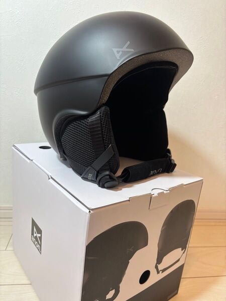 ANON アノン ヘルメット helo ヘロー ラウンドフィット XL ブラック