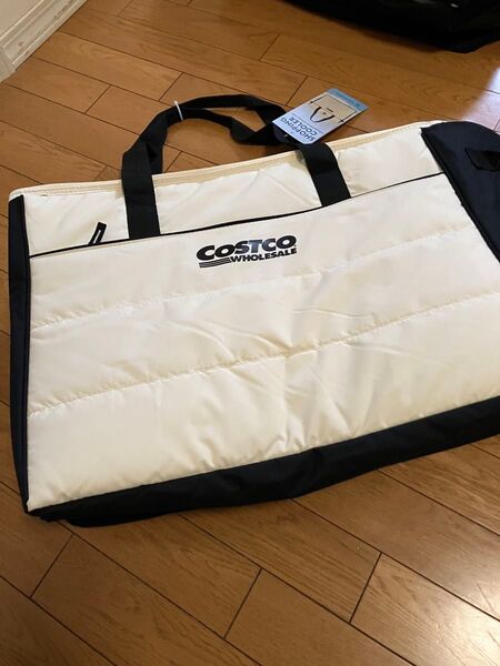 2025 コストコ クーラーバッグ 保冷バッグ 55L 未使用 キルト生地