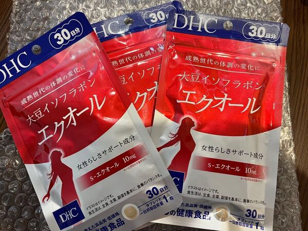 DHC 大豆イソフラボン エクオール 30日分 3袋