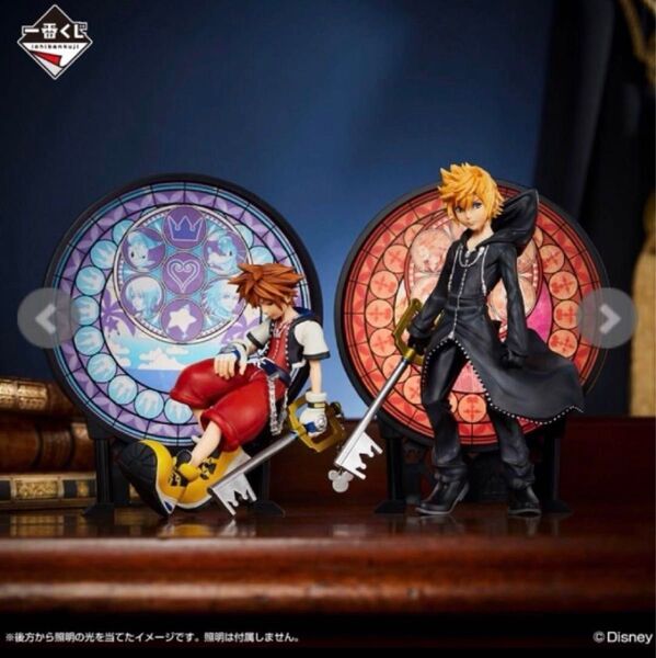 キングダムハーツ 一番くじ ロクサス ソラ フィギュア スタチュー kingdom hearts
