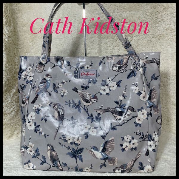 【美品】Cath Kidston キャスキッドソン トートバッグ 大きめ PVC