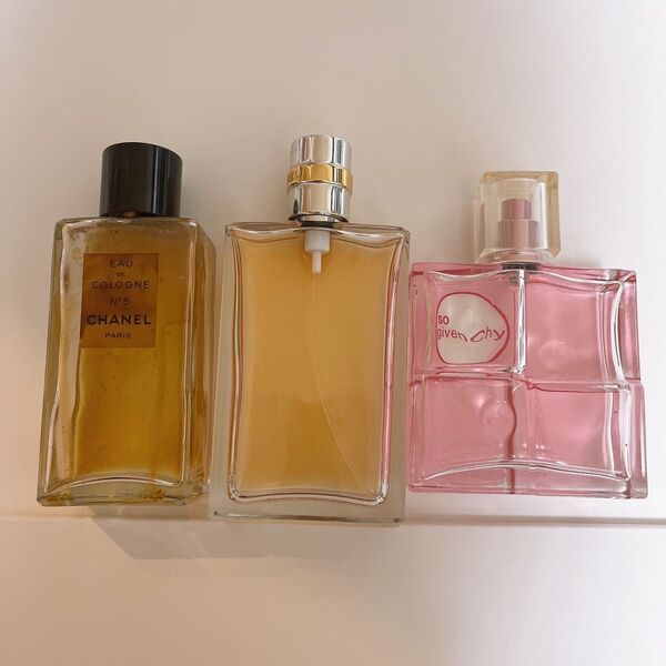 中古 香水 CHANEL ALLURE アリュール オードトワレ 50ml ジバンシー SO givanchy (ピンク) ほか