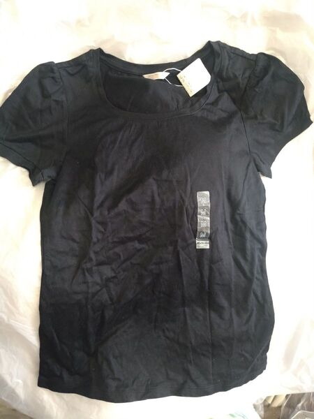 タグ付新品 ユニクロ UNIQLO エクストラファインコットン 半袖Tシャツ ブラック