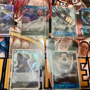 ワンピースカードゲーム クザン&モンキー・D・ガープ 6セット パラレル SR