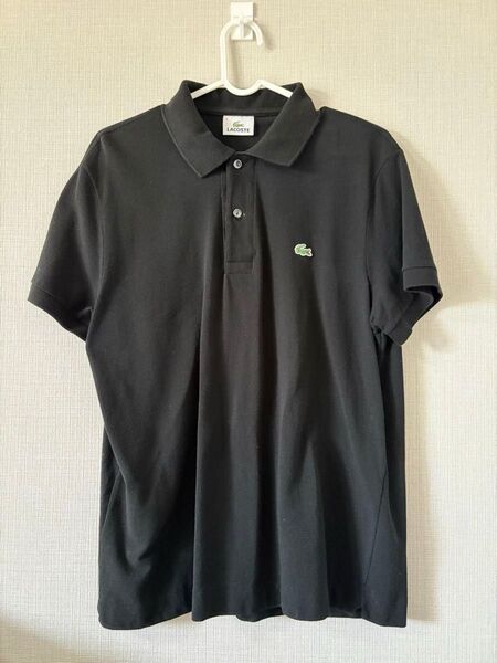 LACOSTE ポロシャツ メンズ ブラック