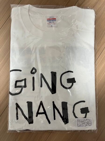 <新品未開封>銀杏BOYZ USツアーT ホワイト Tシャツ XLサイズ